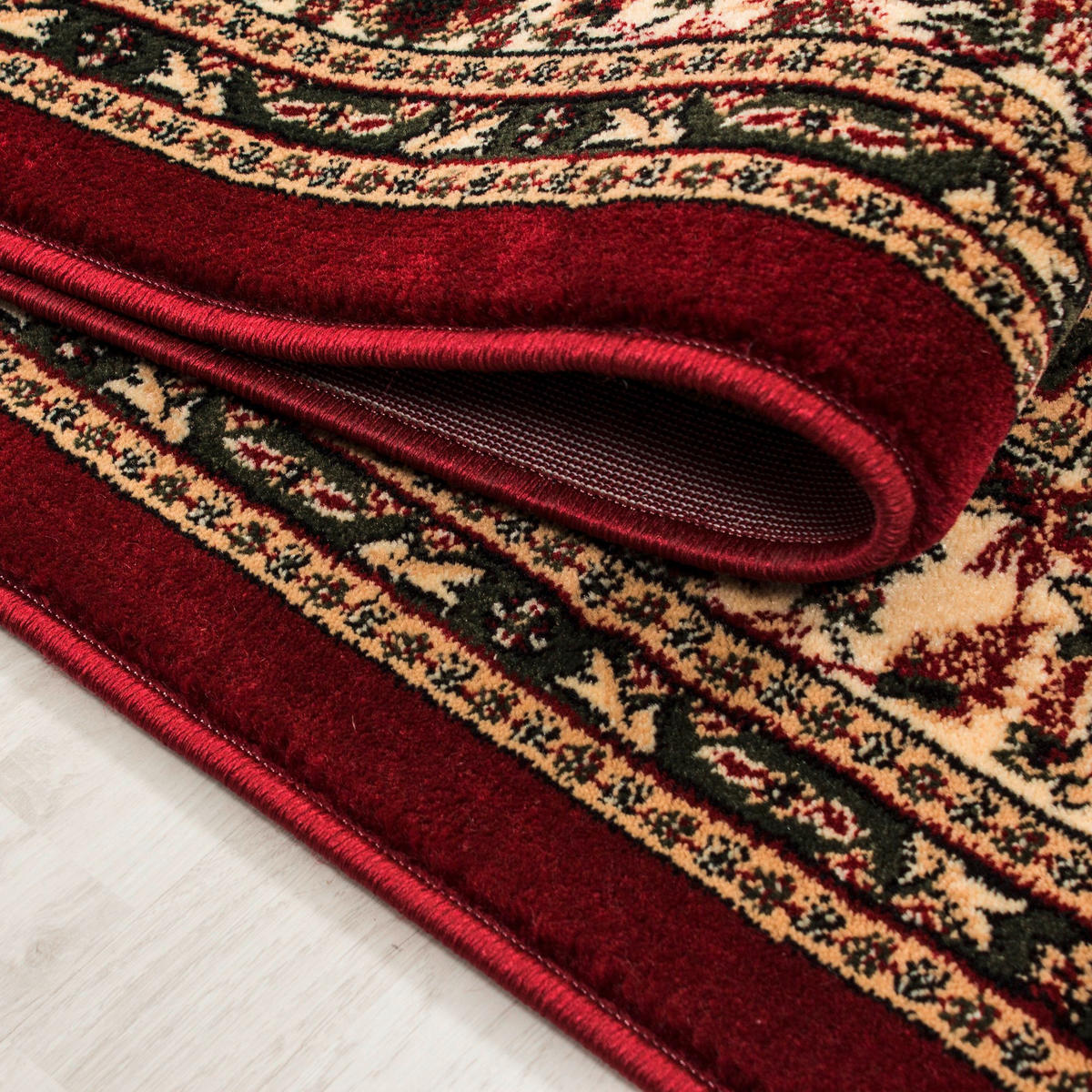 VÄVD MATTA 240/340 cm Marrakesh  - röd/multicolor, Klassisk, textil (240/340cm) - Novel