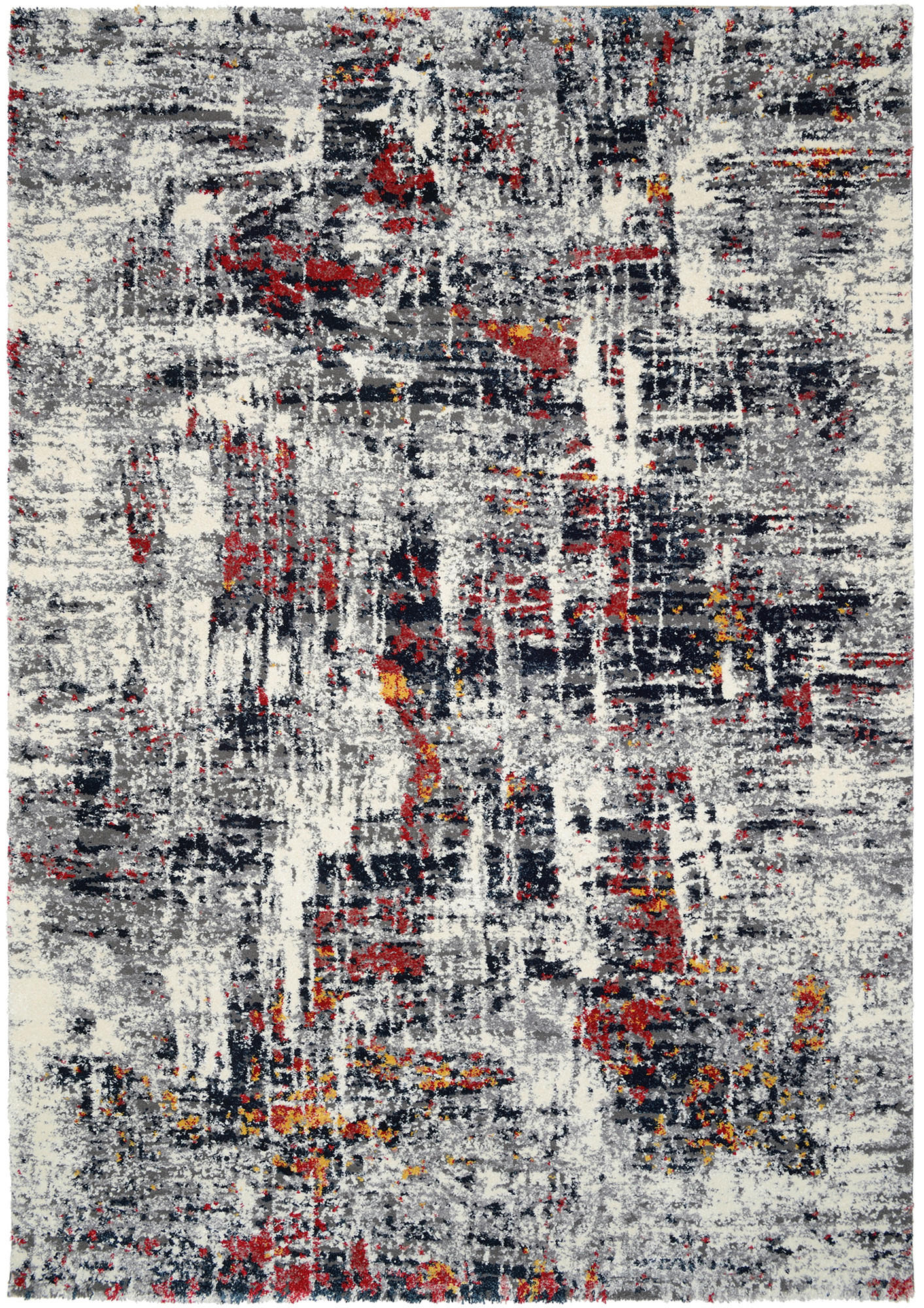 Webteppich Multicolor Timeline Autumn 200x200 cm