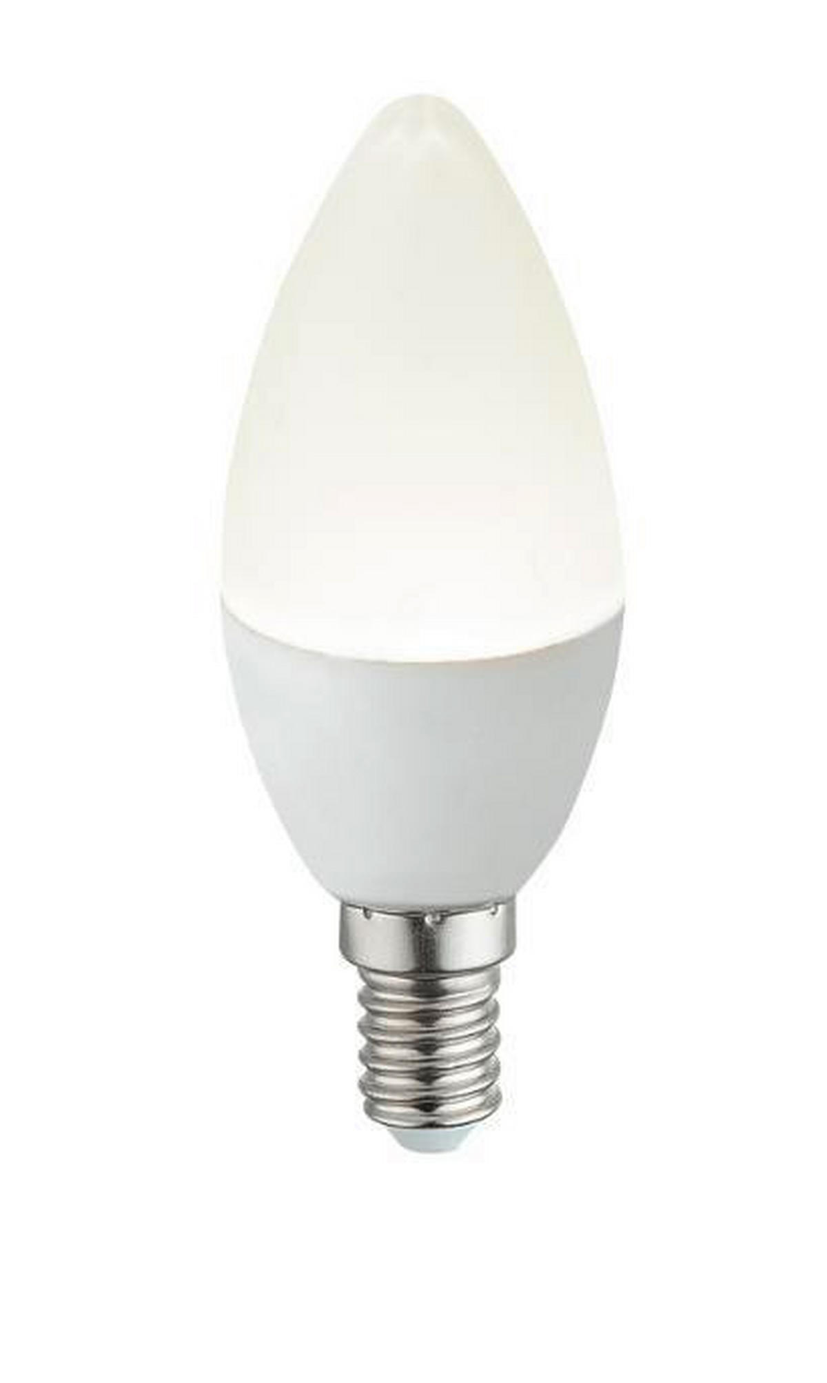 LED IZZÓ   4,9 W E14  - opál, Basics, műanyag (3,7/10cm)