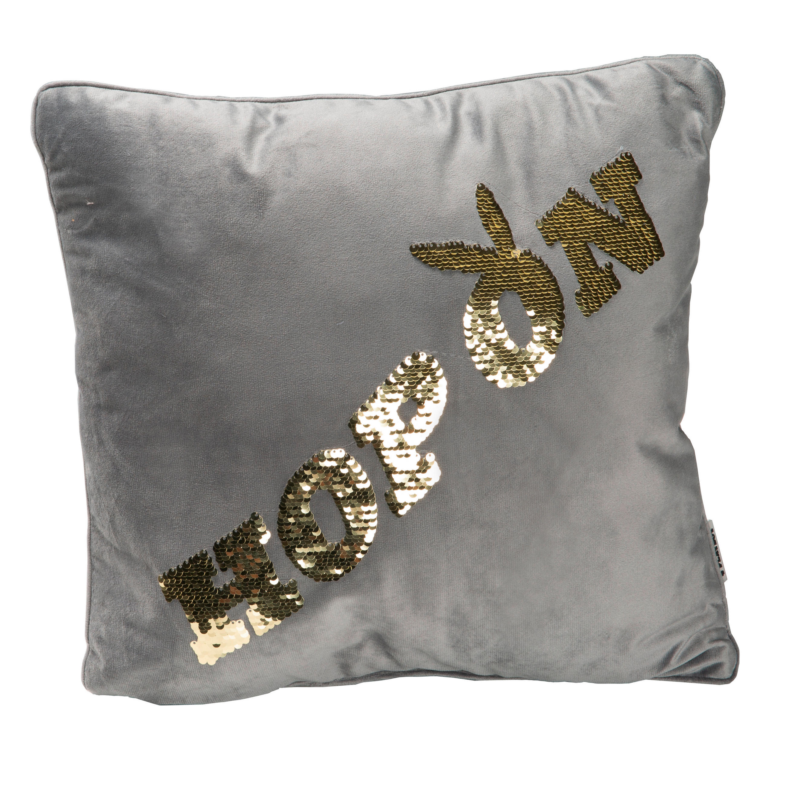 Playboy Zierkissen Playboy Anthrazit 40x40 cm