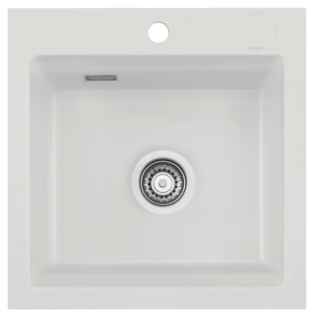 SPÜLE Kara 51 / 50030120  - Grauweiß, Basics, Keramik (51/20/51cm) - Systemceram
