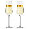 CHAMPAGNERGLAS Celebration Deluxe 230 ml 2-teilig  - Goldfarben, Glas (0,23cm) - Ritzenhoff