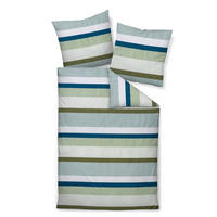 POSTELJNINA 135/200 cm mako saten zelena  - zelena, Konvencionalno, tekstil (135/200cm) - Janine