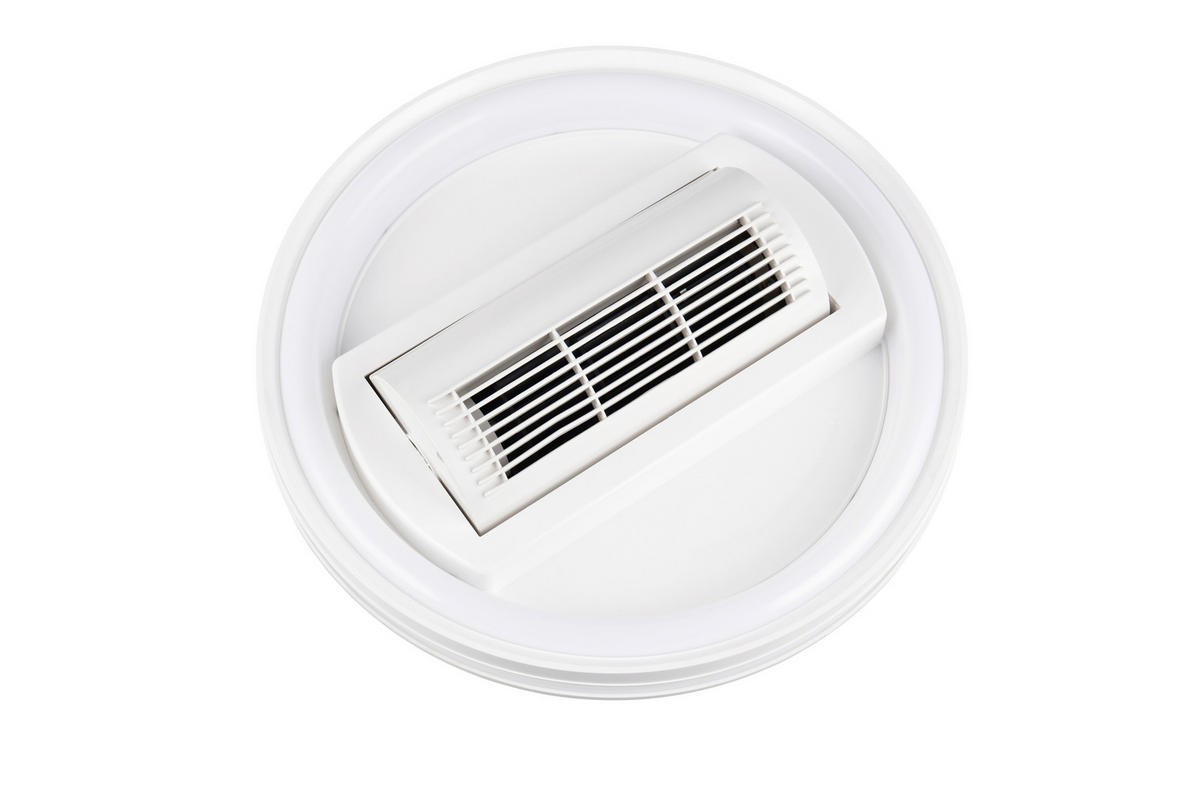 DECKENVENTILATOR - Weiß, Design, Kunststoff (48/15cm)