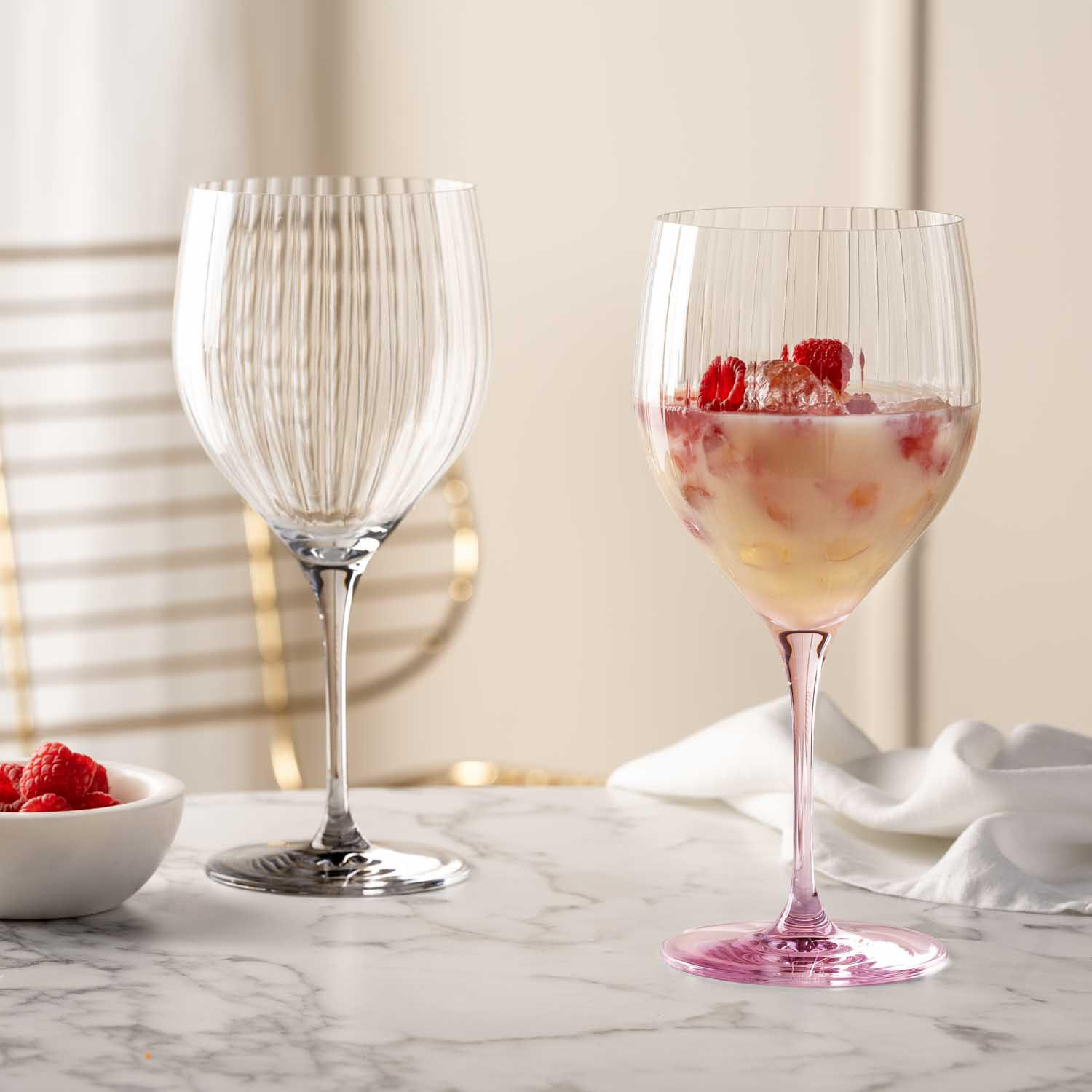 GLÄSERSET Poesia 6-teilig  - Grau, Trend, Glas (750ml) - Leonardo