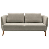 2,5-SITZER  in Flachgewebe Naturfarben  - Eichefarben/Naturfarben, Design, Holz/Textil (190/71/91cm) - Schöner Wohnen