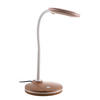 LED-TISCHLEUCHTE 18/13,2/35 cm   - Eichefarben, Basics, Kunststoff (18/13,2/35cm) - Novel