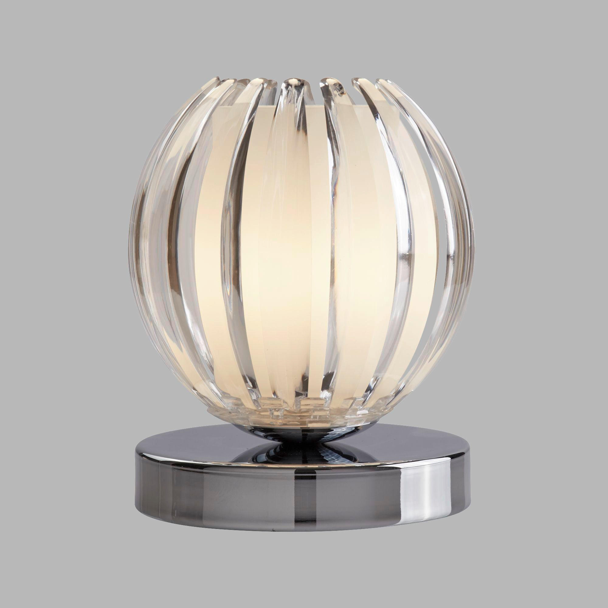BORDSLAMPA Claw Touch 11/14 cm   - kromfärg, Modern, metall/glas (11/14cm)