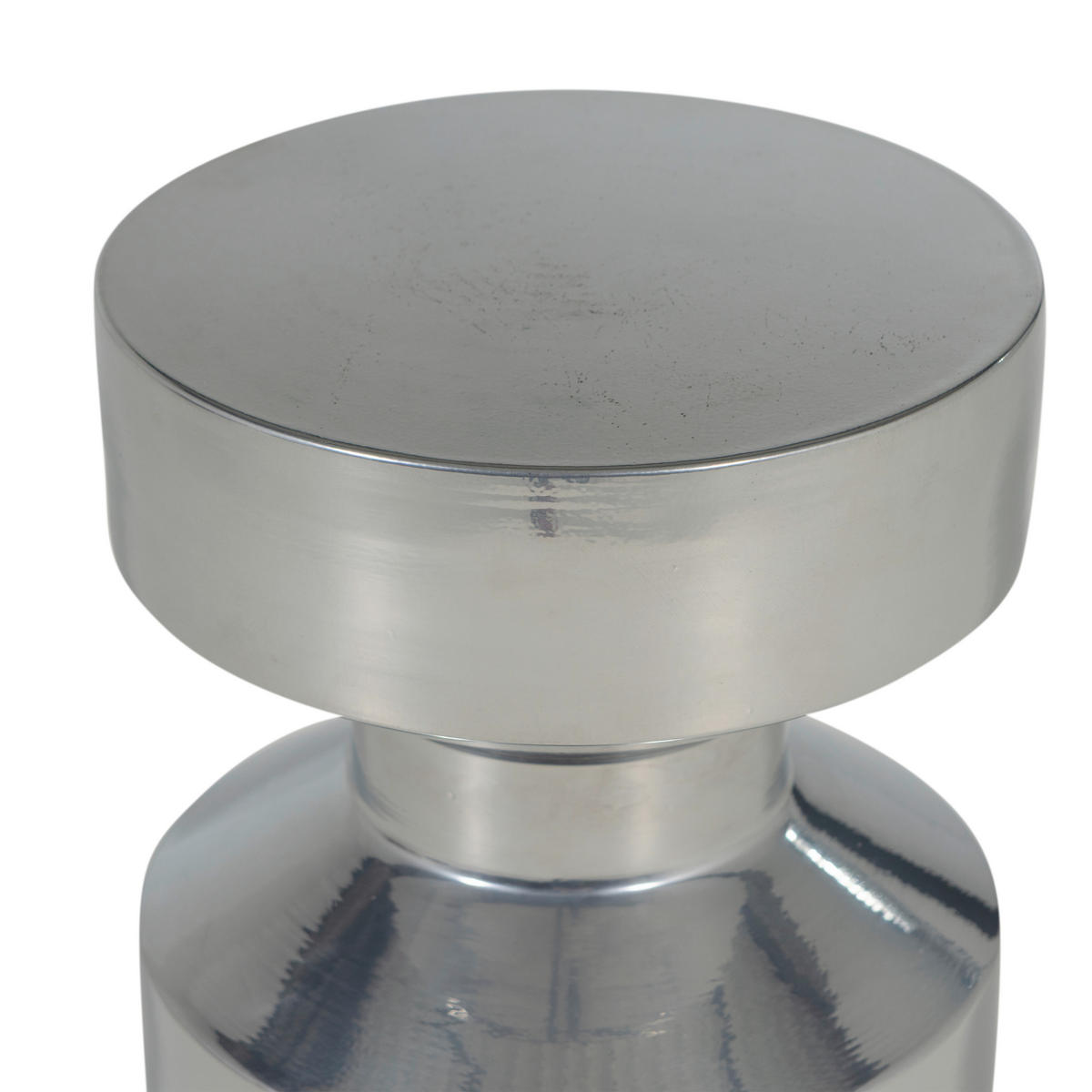 BEISTELLTISCH 30/30/47 cm Ferry Chromfarben rund  - Chromfarben, Design, Metall (30/30/47cm) - Livetastic