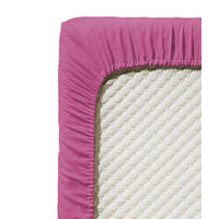 SPANNBETTTUCH Jenny C Single-Jersey  - Magenta, Basics, Textil (100/200cm) - Fleuresse