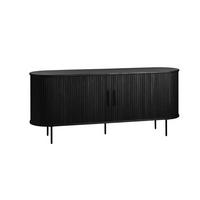 SIDEBOARD Schwarz  180/76/45 cm  - Schwarz, Trend, Holz/Holzwerkstoff (180/76/45cm) - Xora