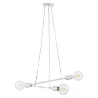 PENDELLEUCHTE 65/10/75 cm   - Weiß, Design, Metall (65/10/75cm)