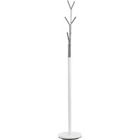 ŠATNÍ STOJAN - bílá/barvy chromu, Design, kov (29/171/29cm) - Carryhome