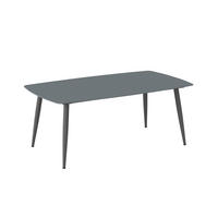LOUNGETISCH  - Dunkelgrau, MODERN, Glas/Metall (105/40/60cm) - Ambia Garden