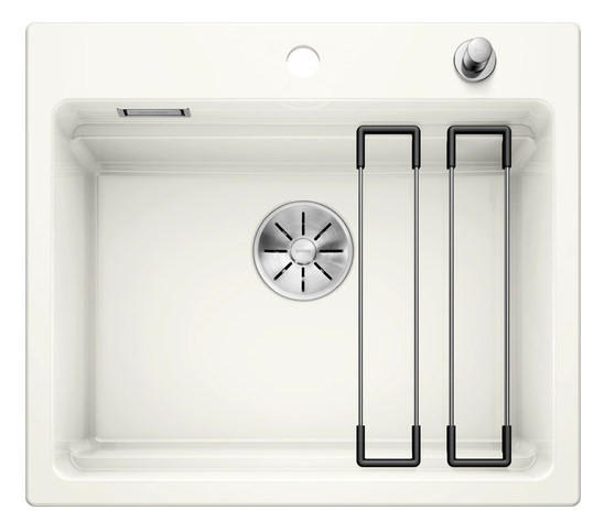 SPÜLE 525156  - Weiß, Basics, Keramik (58,4/23,2/51cm) - Blanco