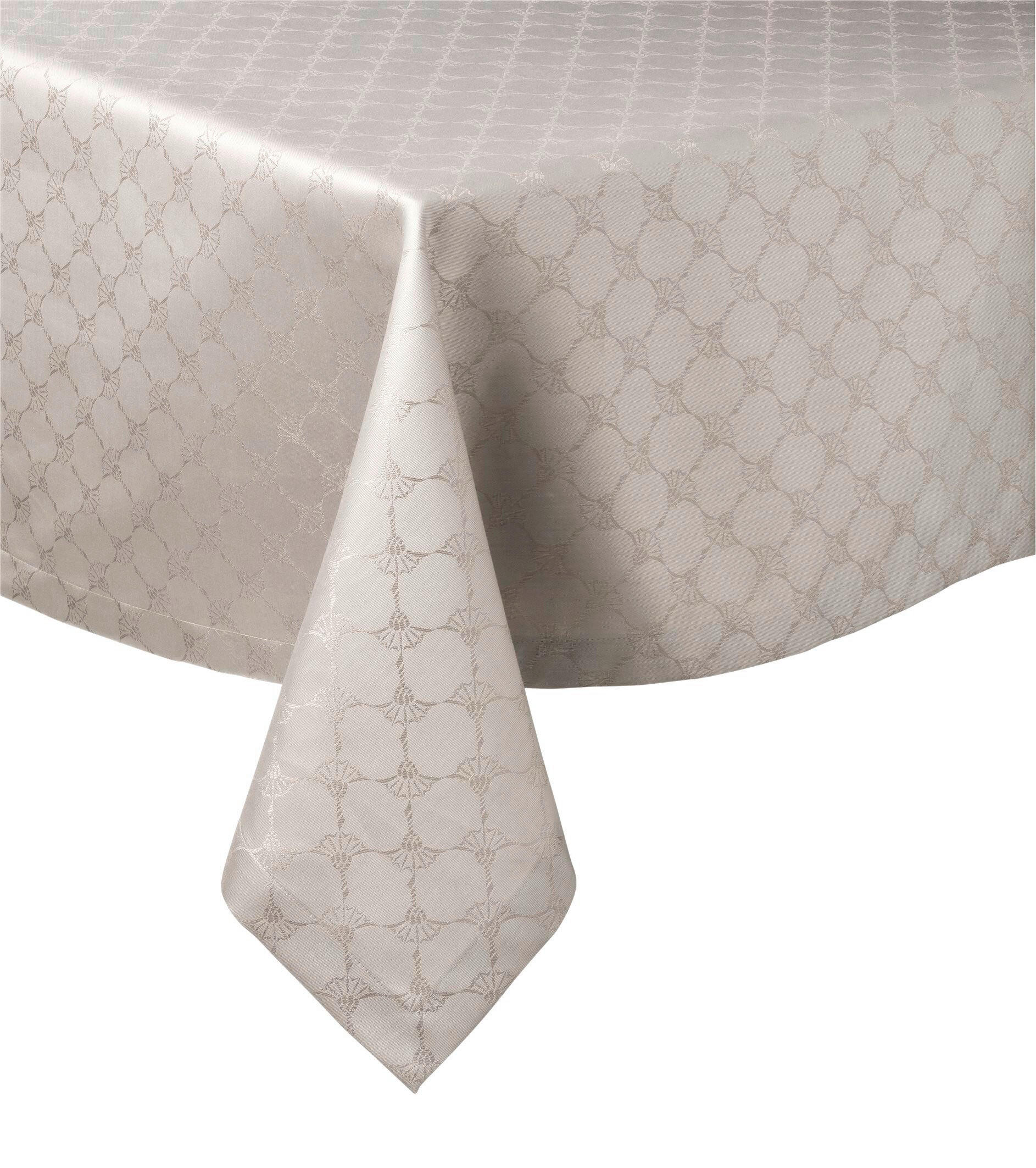 TISCHDECKE Classic Cornflower 140/190 cm  - Sandfarben, Design, Textil (140/190cm) - Joop!