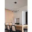 LED-HÄNGELEUCHTE 60/120 cm  - Schwarz, Basics, Kunststoff/Metall (60/120cm) - Novel