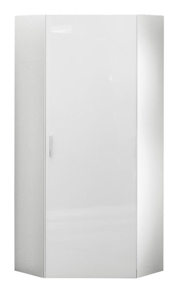 Xora SKŘÍŇ NA ODĚV, bílá, 80/185/80 cm - bílá - kompozitní dřevo