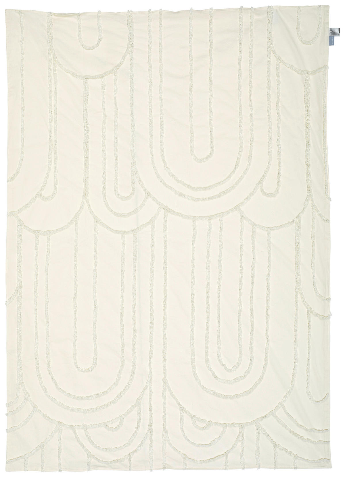 ÜBERWURF - Creme, MODERN, Textil (140/200cm) - Ambiente