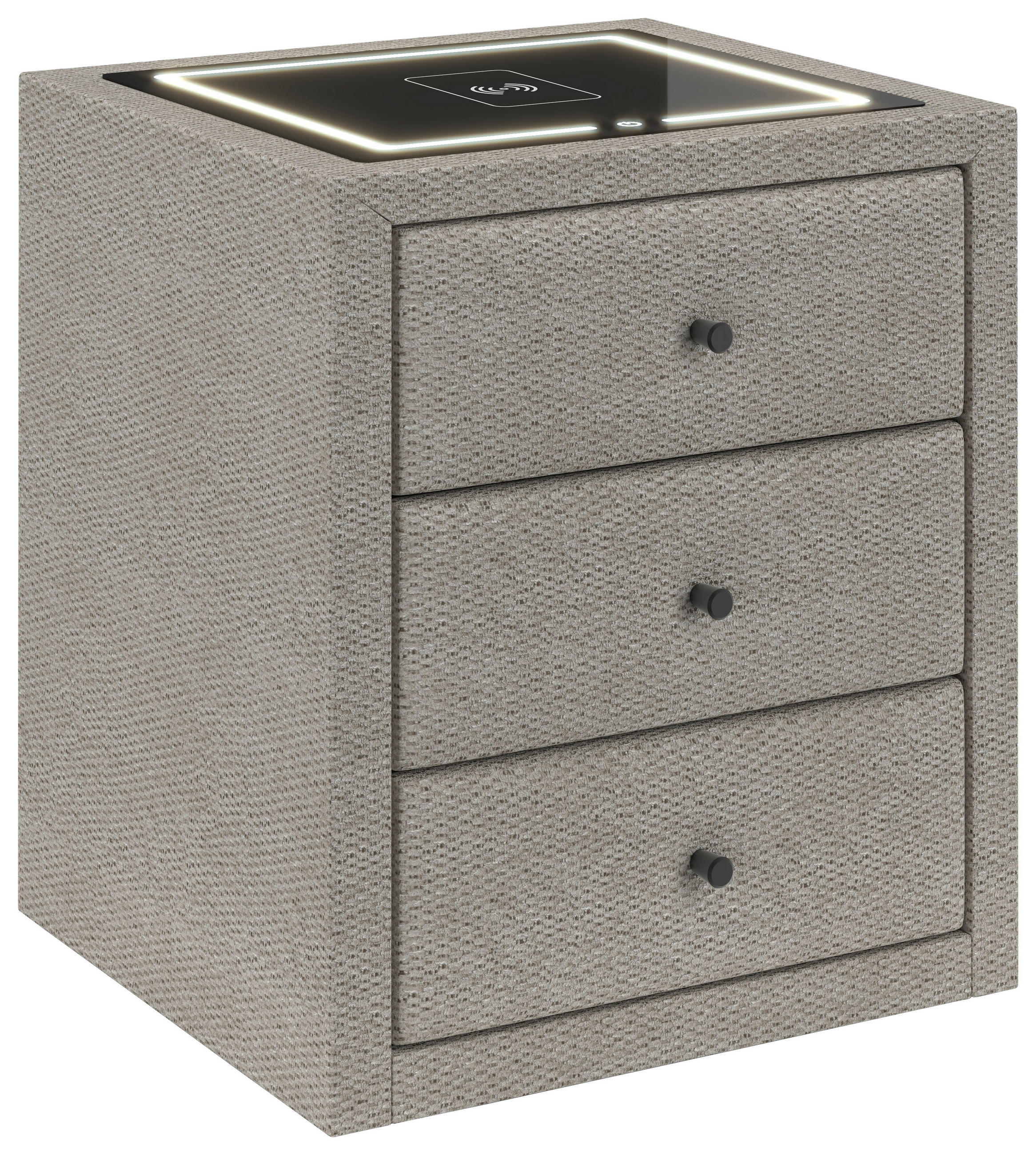 Chameo Nachtschrank Elfenbein 49.5x56.5x46 cm