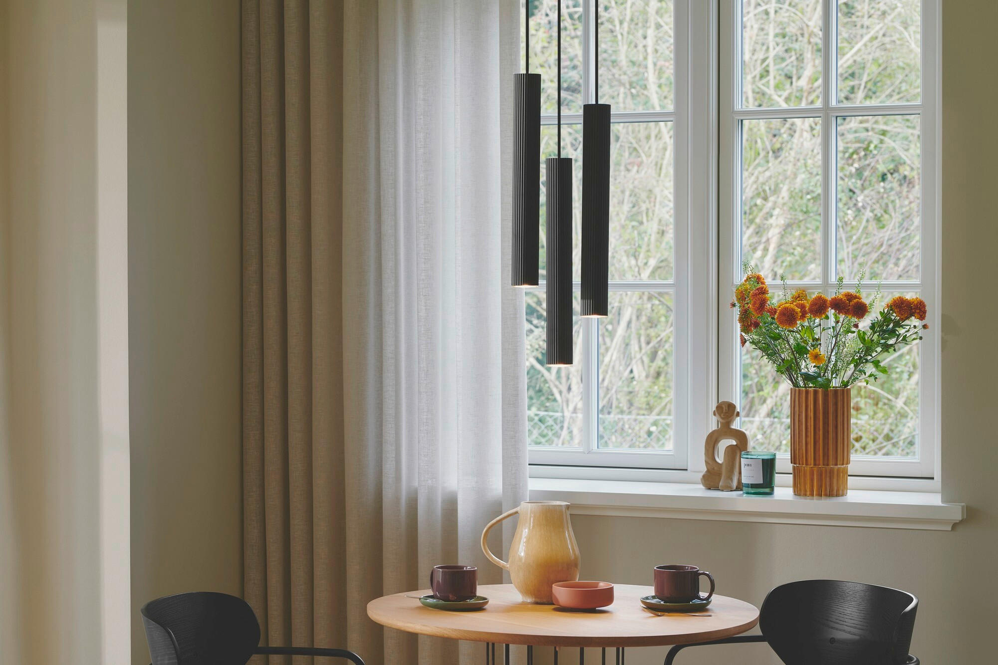 PENDELLEUCHTE 22/5/40 cm   - Schwarz, Design, Metall (22/5/40cm) - Nordlux