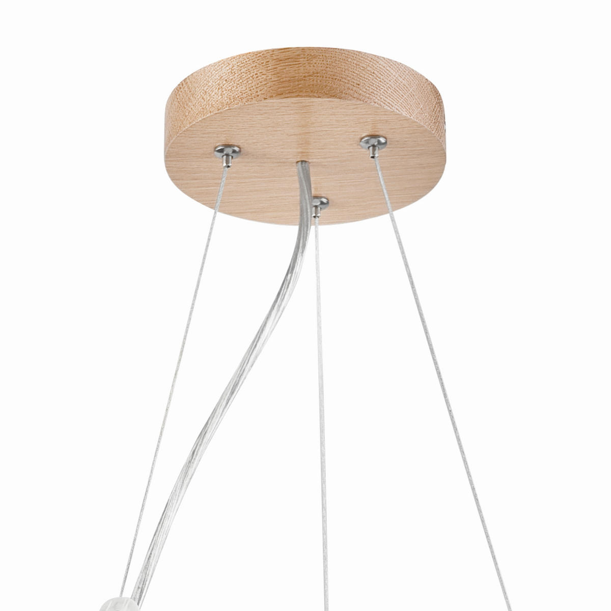 HÄNGELEUCHTE 37/80 cm  - Honigeiche, Natur, Holz (37/80cm)