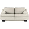 SCHLAFSOFA Macy in Flachgewebe Creme  - Wengefarben/Creme, KONVENTIONELL, Holz/Textil (203/94/100cm) - Novel