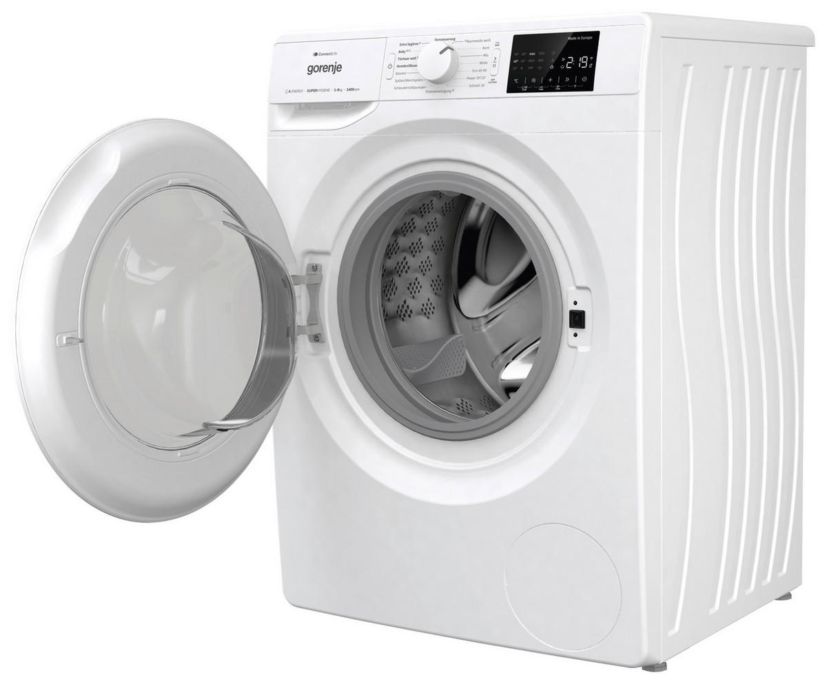 WASCHMASCHINE WPNEI94A1DTS   - Weiß, Basics, Glas/Kunststoff (60/85/54,5cm) - Gorenje