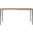 GARTENTISCH Holz, Metall Naturfarben - Naturfarben, Design, Holz/Metall (220/100/75cm) - ZEBRA SÜD