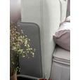 BOXSPRINGBETT 180/200 cm  in Grau, Hellgrau  - Hellgrau/Schwarz, Design, Textil/Metall (180/200cm) - Johann Jakob