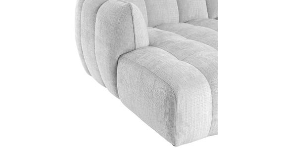 ECKSOFA in Chenille Hellgrau 172/272 cm - Hellgrau/Schwarz, KONVENTIONELL, Kunststoff/Textil (172/272cm) - Carryhome