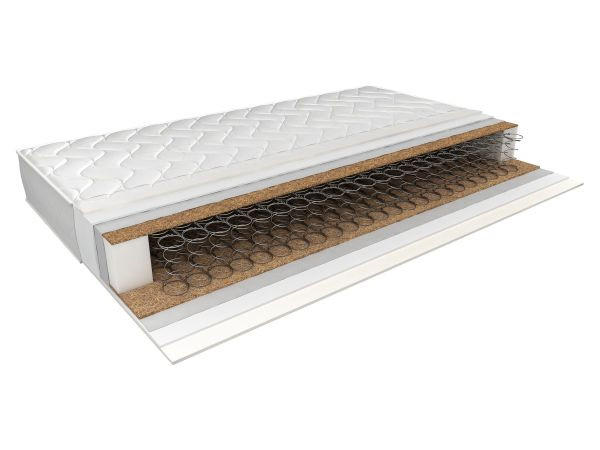 DUŠEK   200/90 cm    - bela, Dizajnerski, tekstil (200/90cm) - Hespo
