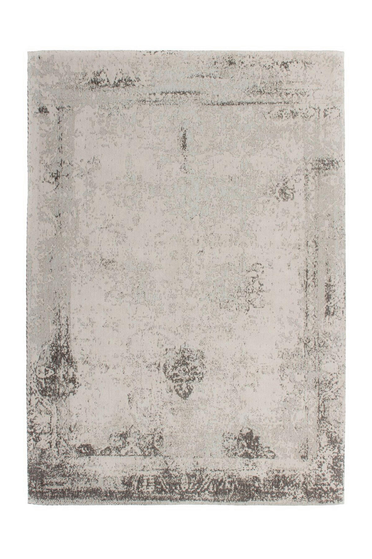 FLACHWEBETEPPICH 120/170 cm Nostalgia 285 Anthrazit Anthrazit  - Anthrazit, KONVENTIONELL, Textil (120/170cm)