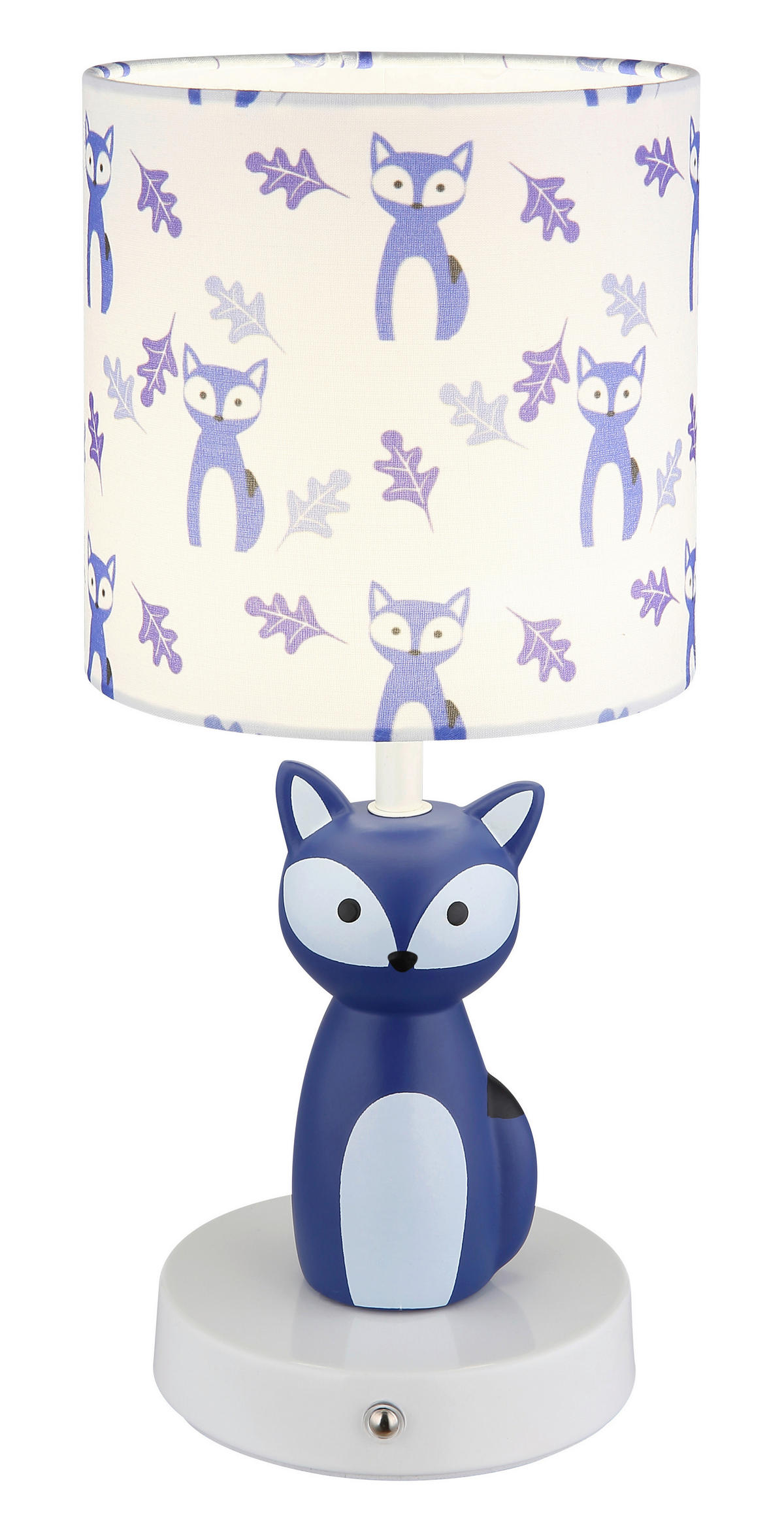 LED-TISCHLEUCHTE 15/33,5 cm   - Blau/Weiß, Trend, Keramik/Kunststoff (15/33,5cm) - Globo