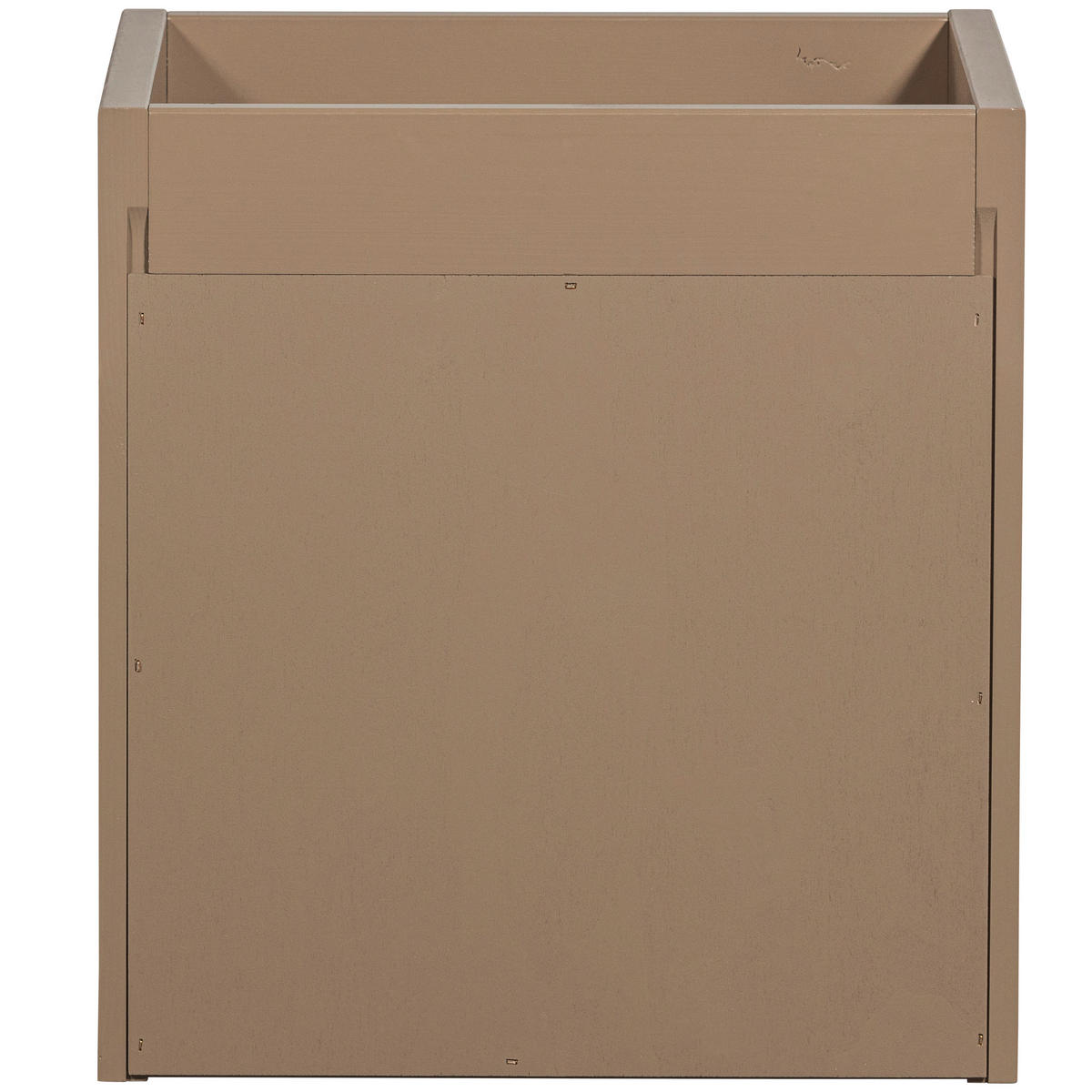 SCHALLPLATTENREGAL Kiefer Schlammfarben  - Schlammfarben, Design, Holz (44/47/44cm) - Livetastic