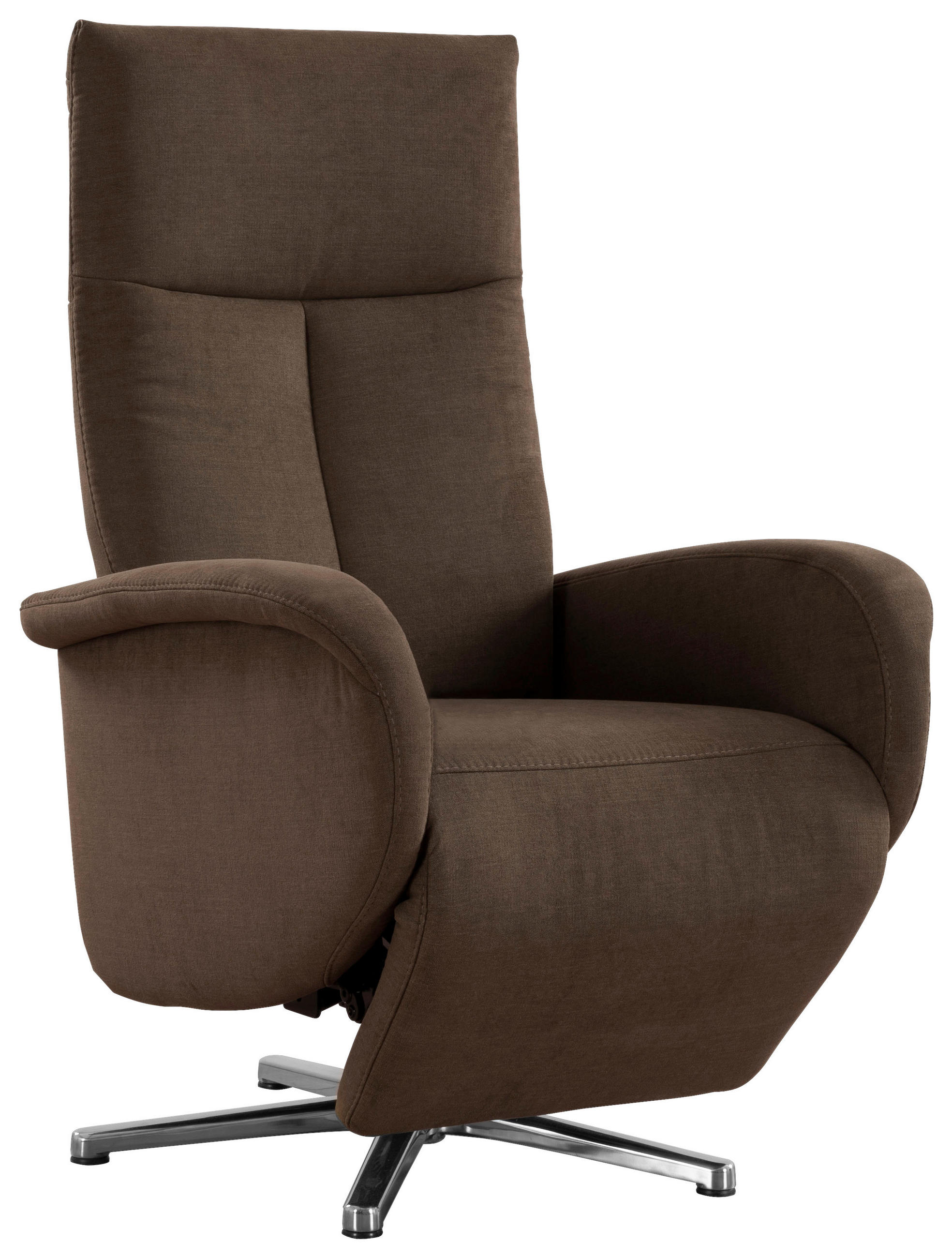Thumbnail - Sit & More Relaxsessel, Dunkelbraun, Textil, 75x112x82 cm, Goldenes M, Oeko-Tex® Standard 100, Made in Europe, DGM-Klima...