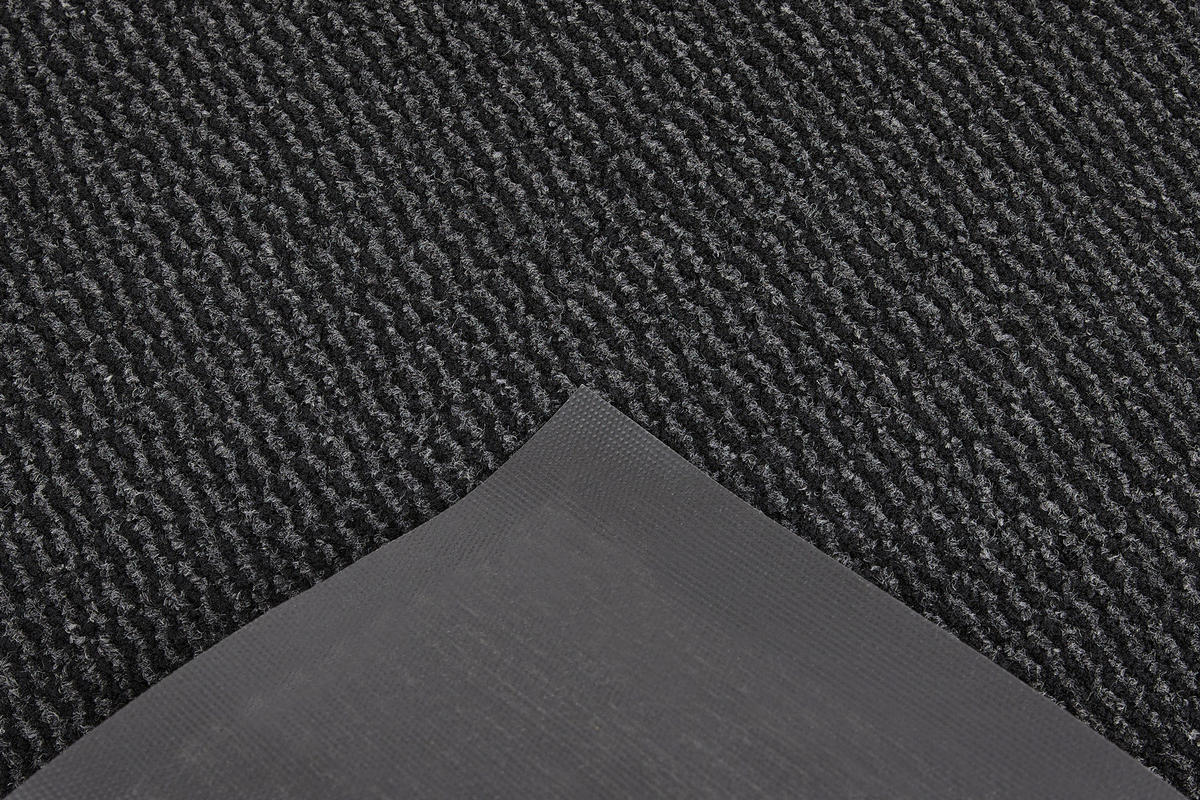 FUßMATTE  60/80 cm  Anthrazit  - Anthrazit, Basics, Kunststoff (60/80cm) - Esposa