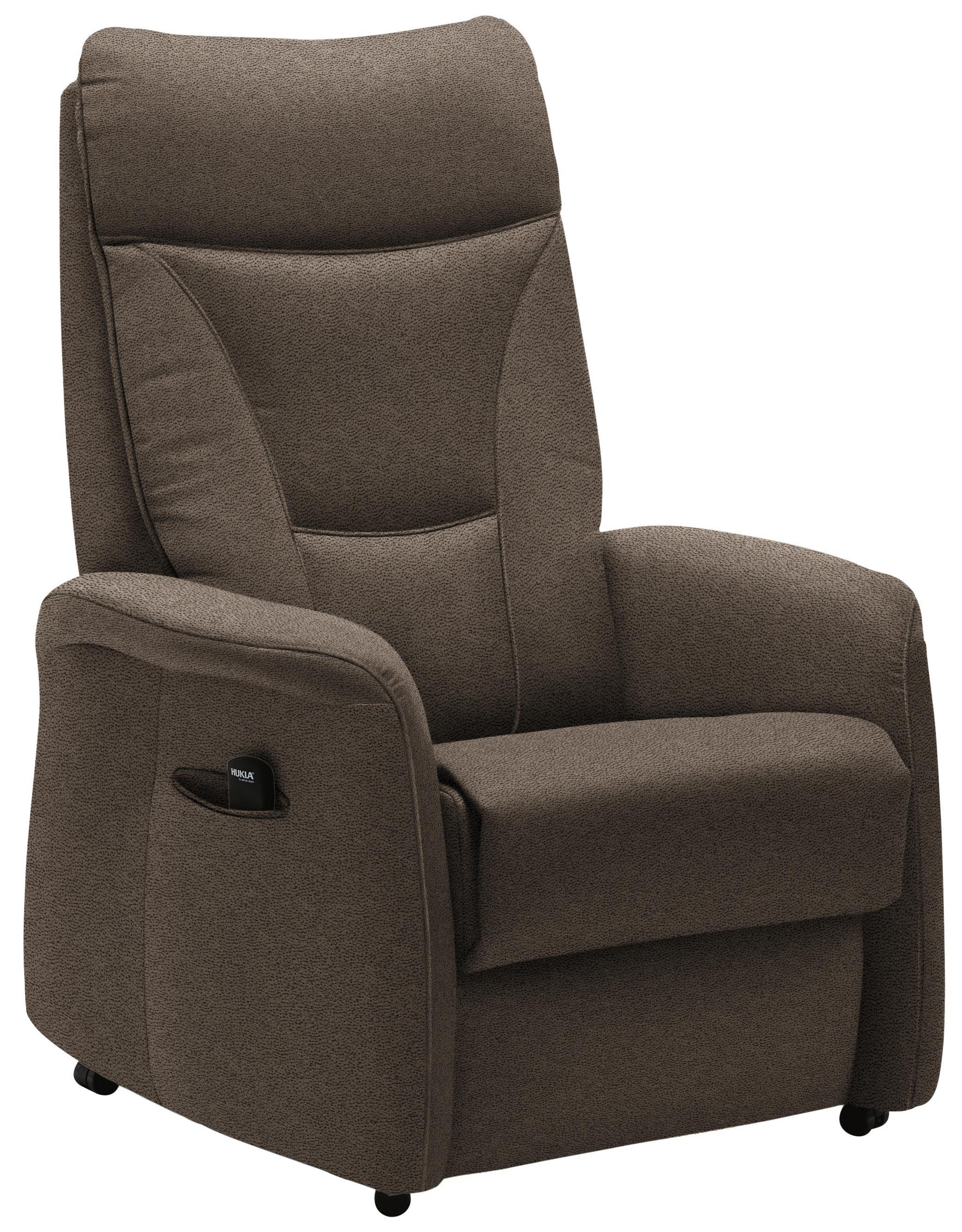 Fernsehsessel in Textil Grau