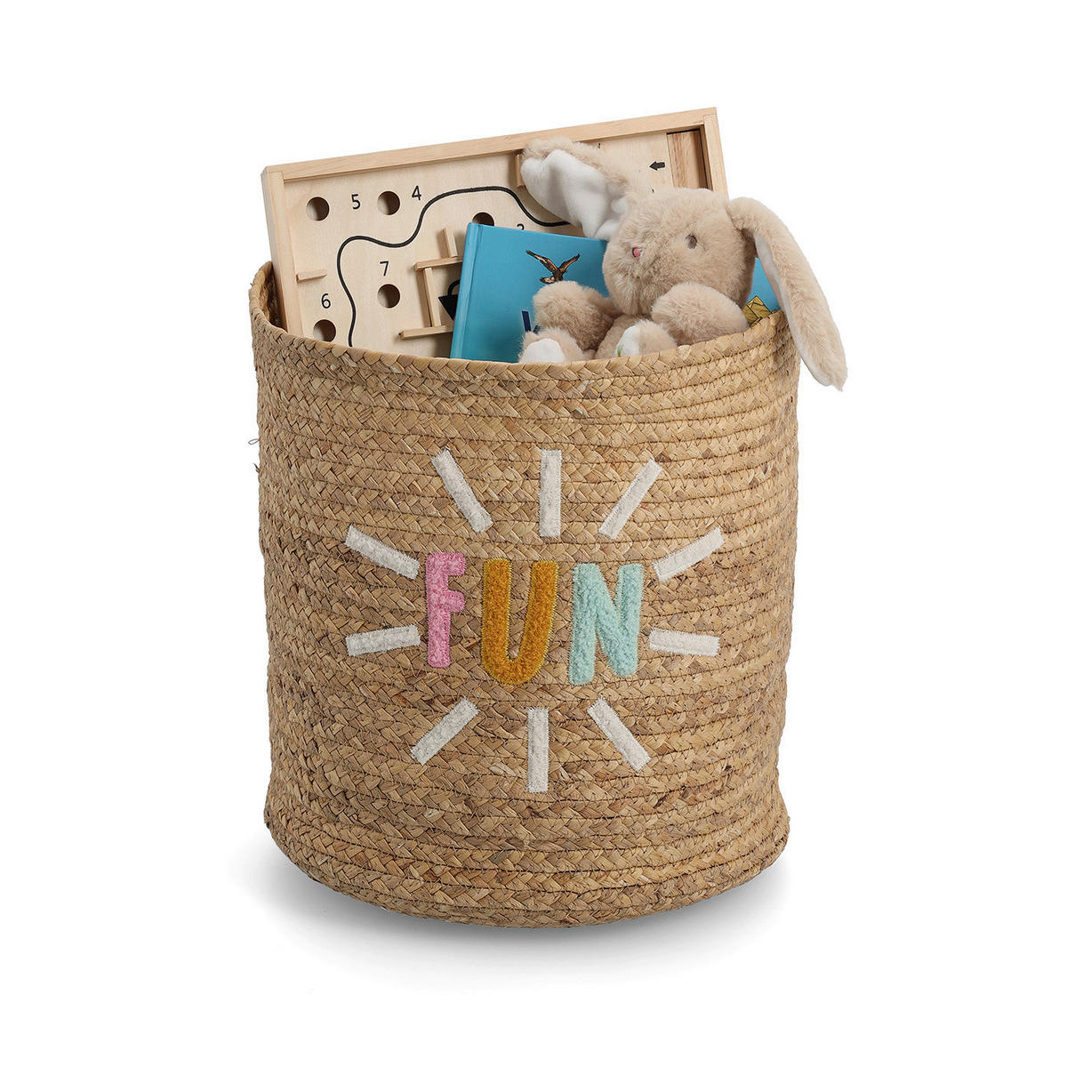 KORBSET  - Naturfarben, Basics, Naturmaterialien (35/34/35cm) - Zeller Present