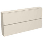 SCHUHKIPPER Gardasee  in 160/81/22 cm  - Sandfarben, Design, Glas/Holzwerkstoff (160/81/22cm) - Moderano