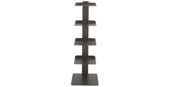 REGAL Bronzefarben 40/120/26 cm - Bronzefarben, Design, Metall (40/120/26cm) - Novel