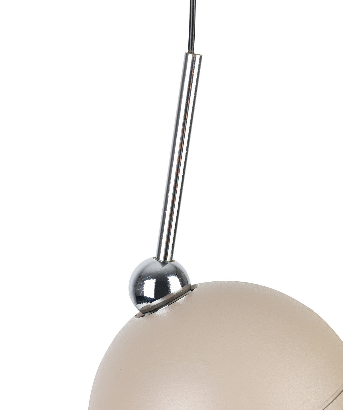 LED-HÄNGELEUCHTE Modula 80-200/9/9 cm  - Sandfarben, Design, Kunststoff/Metall (80-200/9/9cm) - Novel