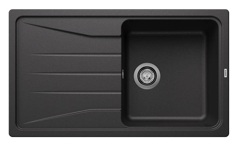 SPÜLE 519671  - Anthrazit, Basics, Stein (86/20,2/50cm) - Blanco