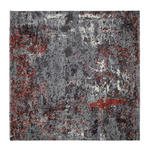 VINTAGE-TEPPICH 200/200 cm Timeline Quantum Grau, Hellrot  - Hellrot/Grau, Design, Textil (200/200cm) - Novel