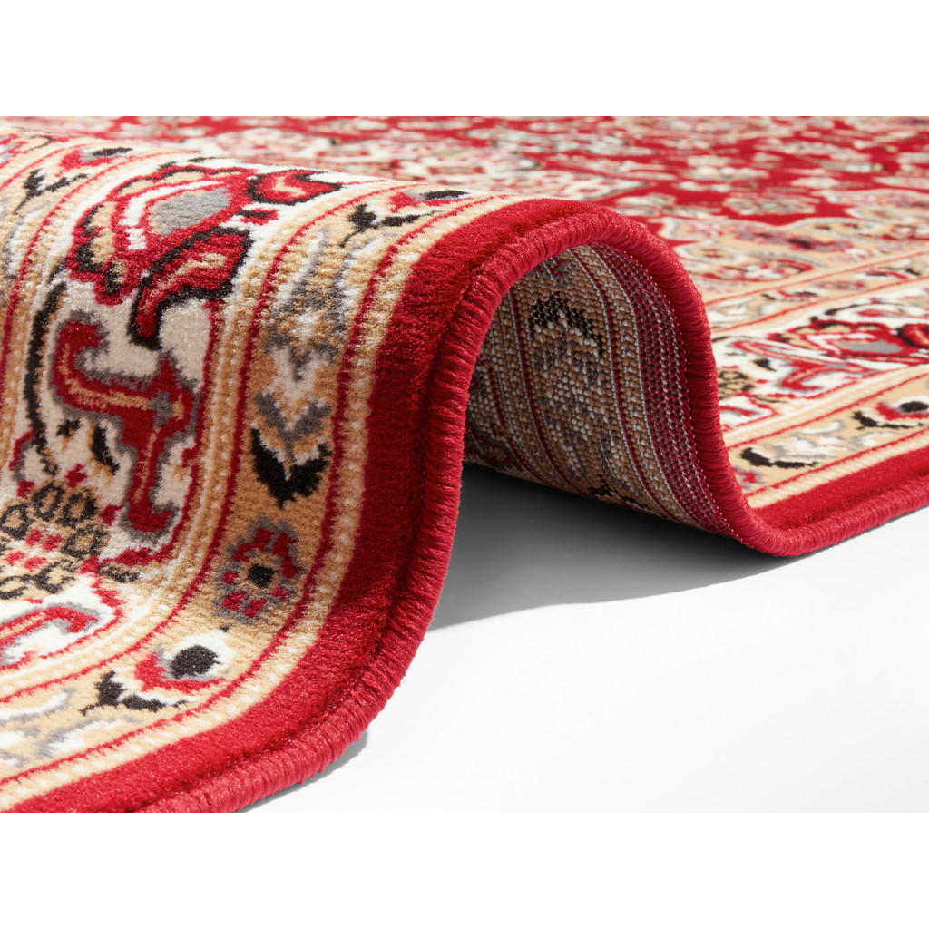 Thumbnail - Hanse Home Läufer Mirkan, Rot, Mehrfarbig, Kunststoff, orientalisch, rechteckig, 80x250 cm, Oeko-Tex® Standard 100, für ...