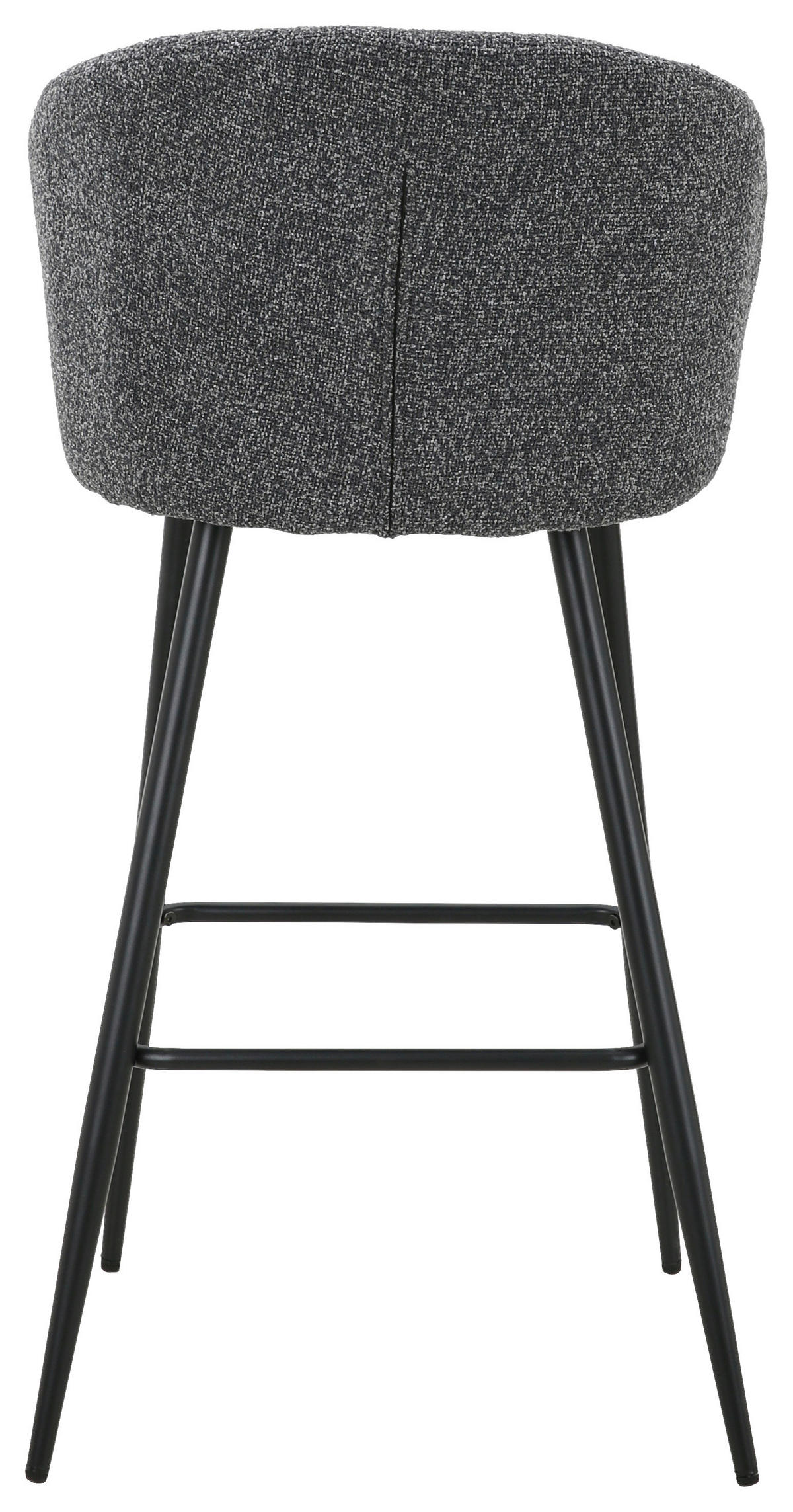 BARPALL i svart, mörkgrå  - mörkgrå/svart, Modern, metall/textil (55/103/55cm) - Carryhome