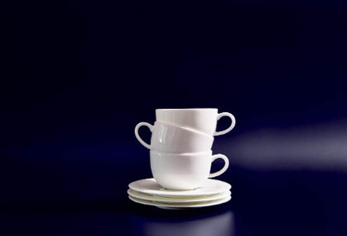 KOMBISERVICE Weiß Sensai - White 30-teilig 6 Personen  - Weiß, Basics, Keramik (33,5cm) - Thomas