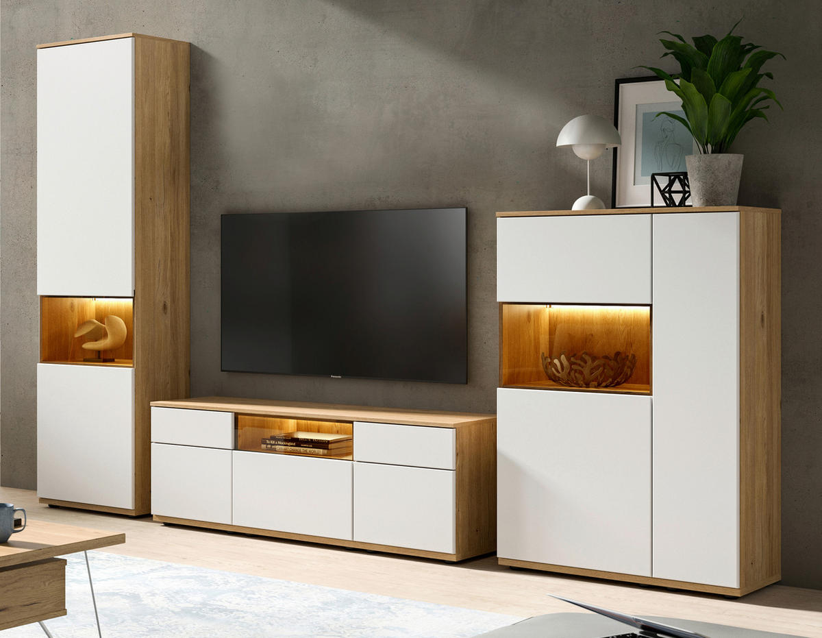 WOHNWAND  330/215/45 cm  - (330/215/45cm)