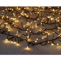 Lichterkette mit 768 LED´s 1000 cm  - Schwarz, Basics, Kunststoff (1000cm)
