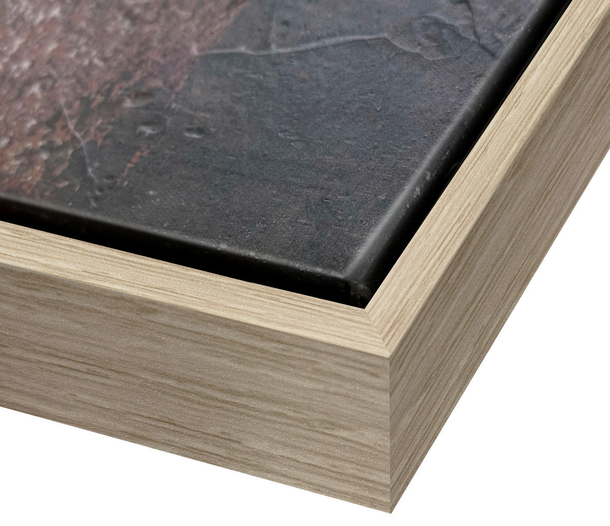 LEINWANDBILD Abstraktes Grau  - Grau, Design, Holzwerkstoff (78/100cm) - Reinders!